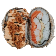 Суші бургер з креветкою