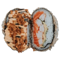 Суші бургер з креветкою