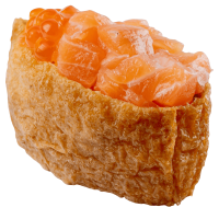 Інарі з лососем і червоною ікрою