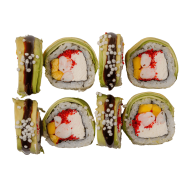 Рол авокадо манго з креветкою