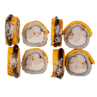 Сирний рол з креветкою