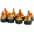 Рол креветка унагі