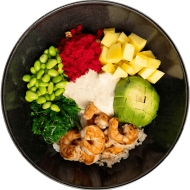 Боул з креветкою