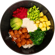 Боул з лососем