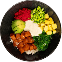 Боул с лососем