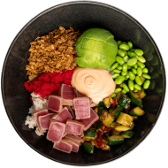 Боул з тунцем