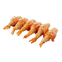 Креветки панко лосось