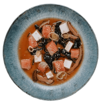 Місо-суп з лососем